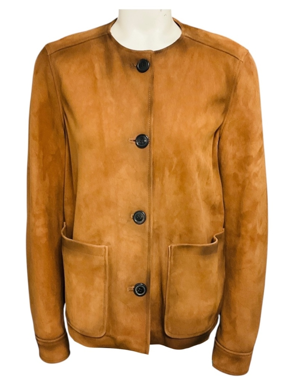 SAINT ART BRONZE CHARLEE VINTAGE SUEDE JACKET